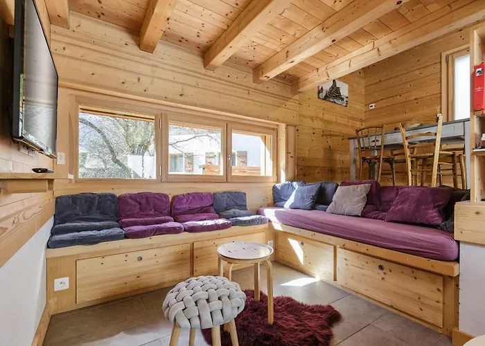 Gaillands Mazot Lumineux 55m2 Vues Confort Шале Шамоні